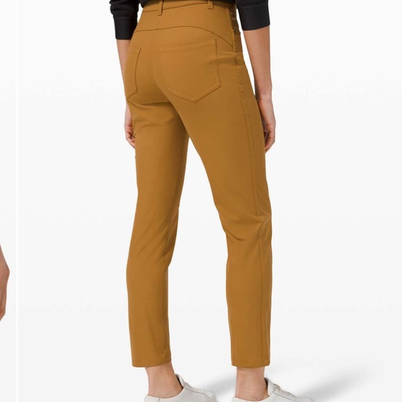 lululemon athletica “City Sleek 5 Pocket 7/8 Pants, Size 10 - Picture 4 of 13